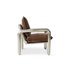 Chrome Lounge Armchair