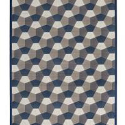 Geométrika Carved Stone Carpet